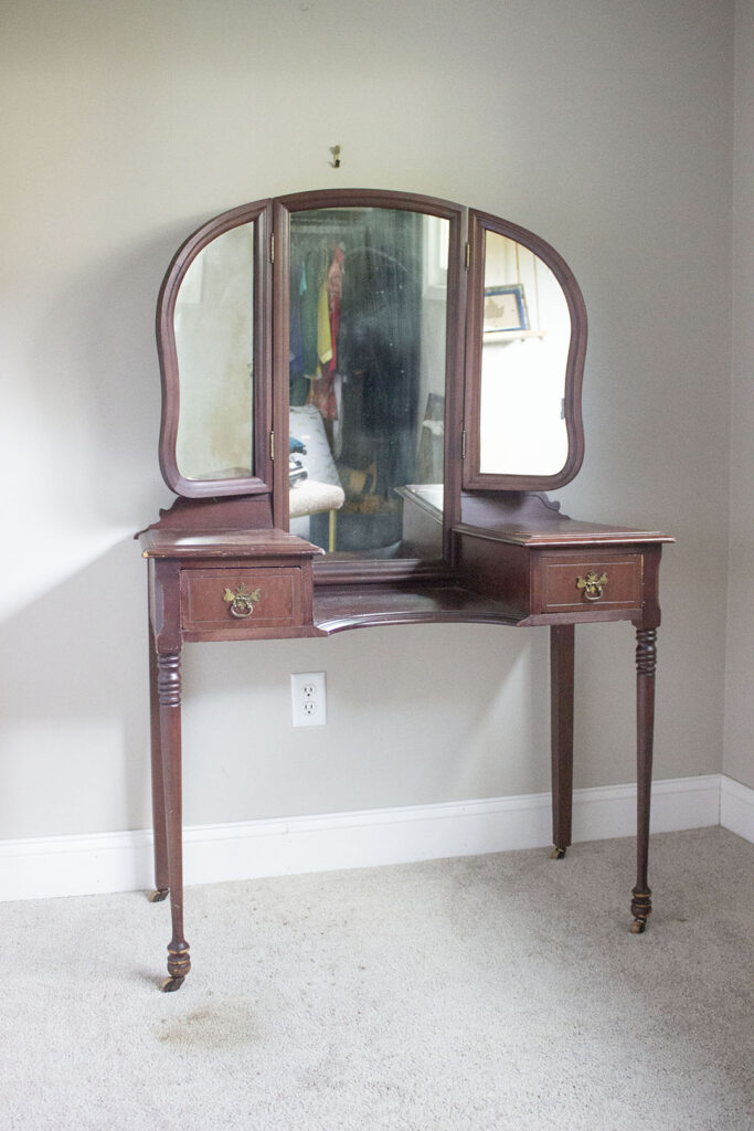 Vintage Wooden Vanity