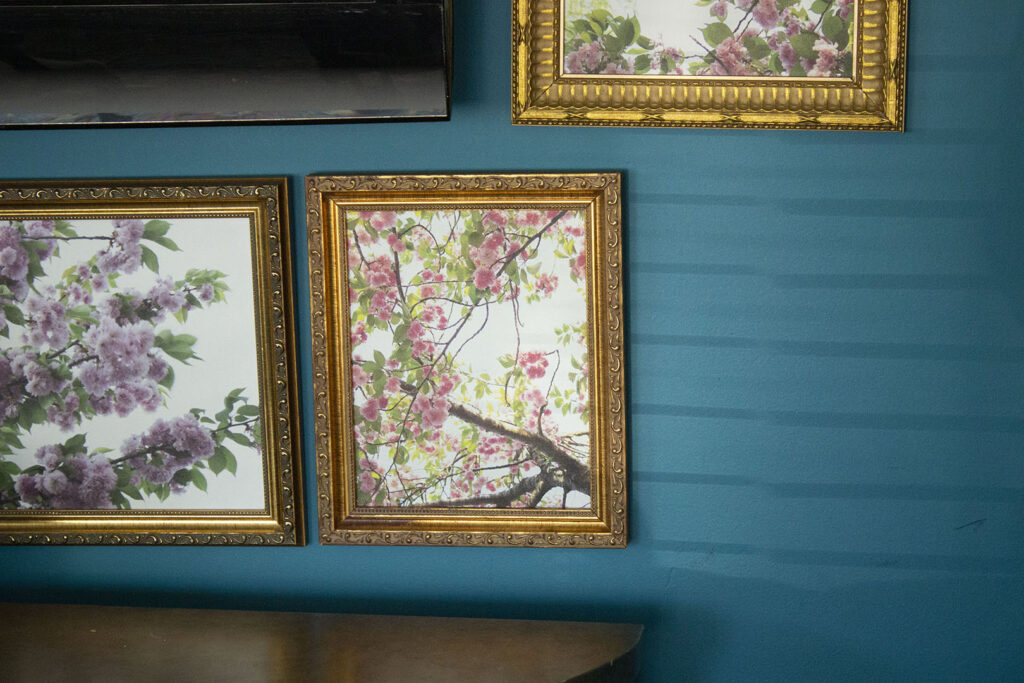 Things to Collect: Gold Framed Floral Photography