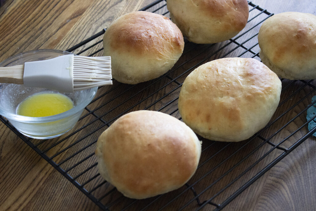 Easy Hamburger Buns