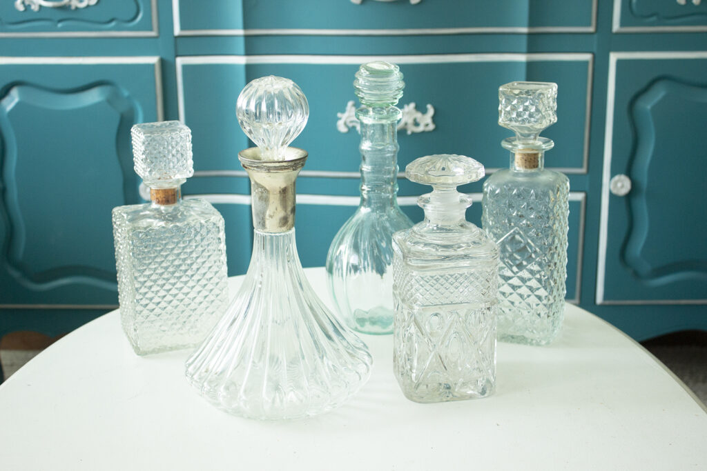 Vintage Glass Decanters