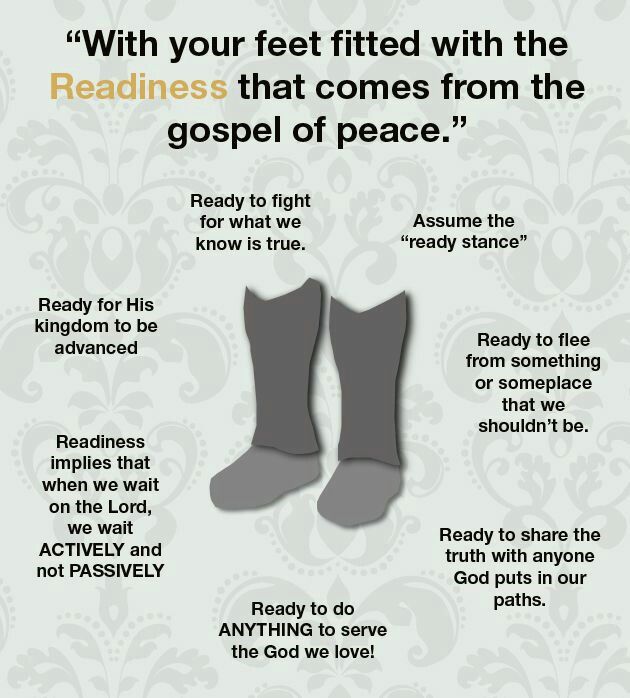 The Armor of God: Ready Feet