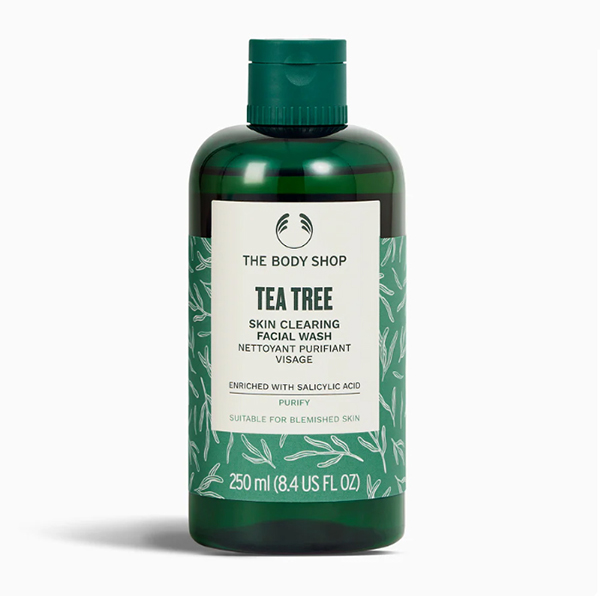 Skin Care Products for Acne: Bottle of Face wash
