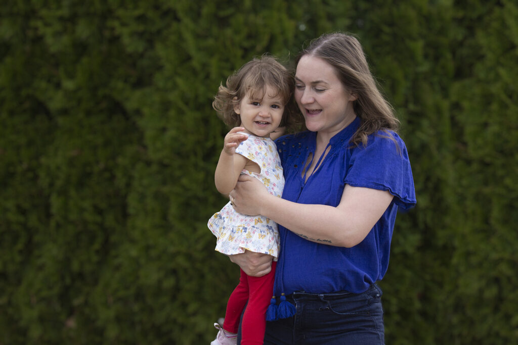 My Daughter Copies Me: Mother with little girl