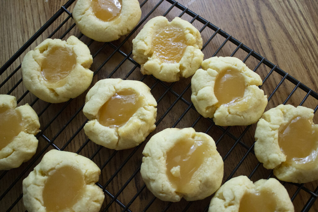 Lemon Thumbprint Cookies