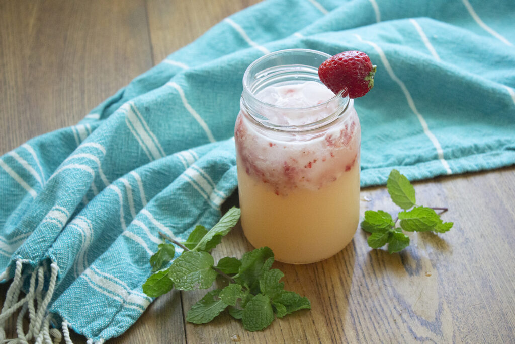 Strawberry mocktail