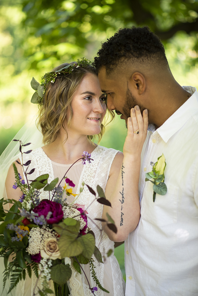Lauren Correa wedding photo
